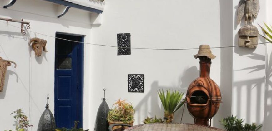 Riad rénové vue mer