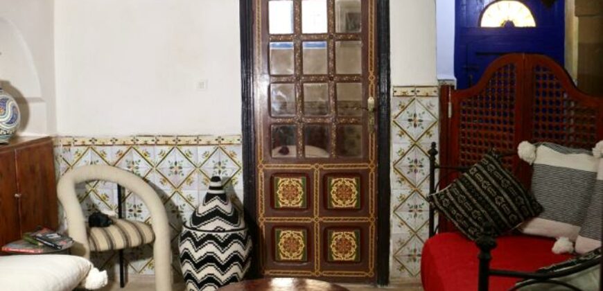 Riad rénové vue mer