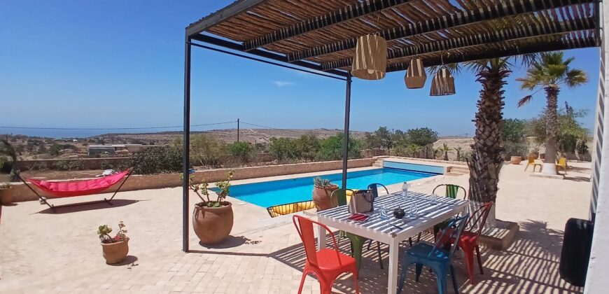 Villa avec vue mer et forêt