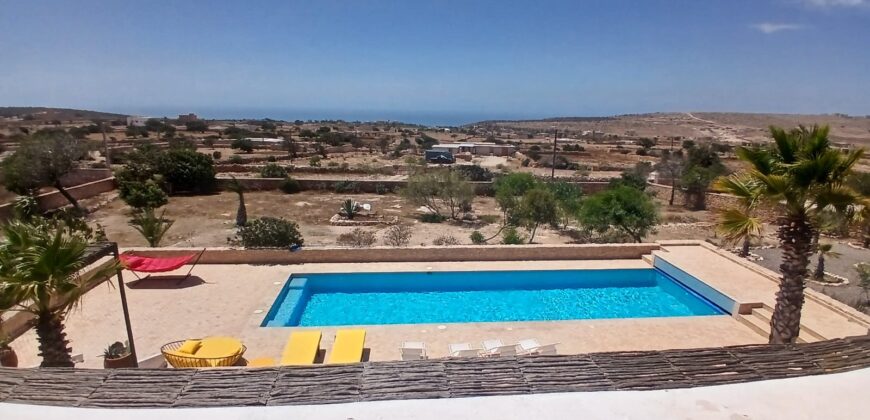 Villa avec vue mer et forêt