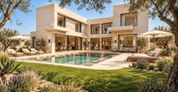 Grande villa neuve en secteur urbain